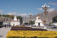 23-The stupa west of the Potala Palace